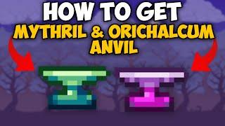 Terraria How To Get Mythril and Orichalcum anvil  Terraria Mythril and Orichalcum anvil 1.4.4.9