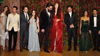 Full HD Best Moments From Deepika Padukone - Ranveer Singhs Mumbai Reception Shah Rukh Khan