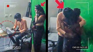 WHAT HE IS DOING?  Romance In Office  Caught Cheating  Social Awareness Video  Eye Focus