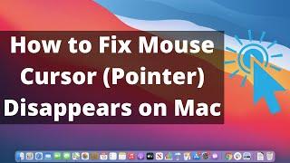 How to Fix Mouse Cursor Pointer Disappears on MacBook ProAir MacOS BigSur