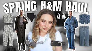 Trying H&M TOP FASHION PICKS For The Spring Season M-L Size