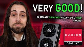 AMD Adrenalin 24.3.1 Drivers  FPS Boost LOTS of FIXES RX 7900GRE Unlocked & More