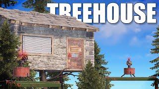 I built an OP treehouse base...