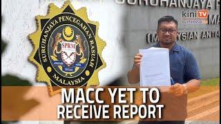 MACC Chegubard did not submit any report or memorandum against Anwar