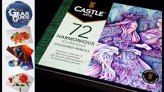 Castle Arts Harmonious Coloured Pencils Review  Castle Arts