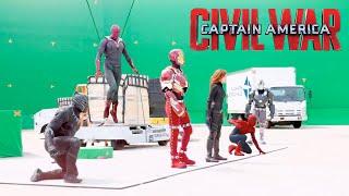Making Of Captain America Civil War  Behind the scenes #2