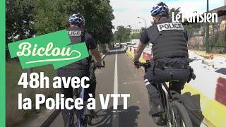 « Monsieur rhabillez-vous »  on a roulé avec les policiers à VTT à Paris et au bois de Boulogne