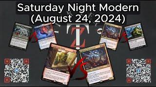 Saturday Night Modern Presented by Tier Zero Gaming August 24 2024