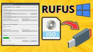 Como Usar Rufus 2024  Hacer una Memoria USB Booteable Windows 101187XP SIN ERRORES