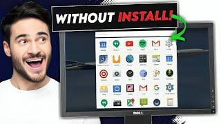 How to Use Android OS 4.4.4 On PC Without Install  Android OS PC  Android OS Install In PC