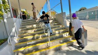 Street Skating With Fans