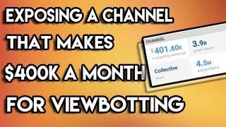 Exposing a Channel That Makes $400k a Month for VIEWBOTTING Webs & Tiaras Exposed for Viewbotting