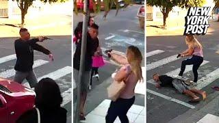 Hero Mom Saves Mothers Day by Shooting Armed Robber Outside School  New York Post