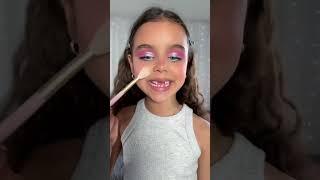 Barbie Makeup Transformation  Makeup By 6 Year Old Kassie