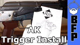 AK Trigger Install- ALG AKT-EL