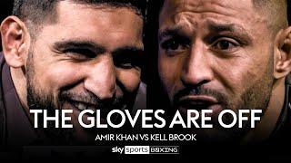 THE GLOVES ARE OFF  Amir Khan vs Kell Brook
