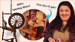 Restoring an Antique Spinning Wheel - Featuring Spirit Wood