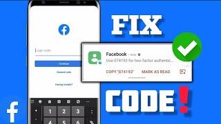 How to Fix Facebook 6 digit Verification Code Not Receiving on Android