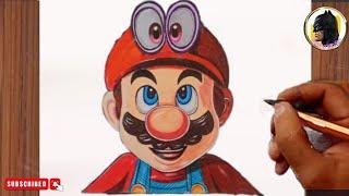 COMO DIBUJAR a Super Mario  How To Draw Mario Step By step