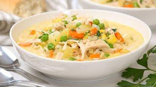 Chicken Pot Pie Soup  Hearty Fall Soup Recipe