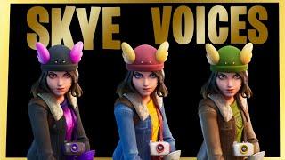 All SKYE VoicesVoicelines in fortnite chapter 2 Season 2  Fortnite Henchman Voices