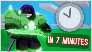 Getting EMERALD ARMOR in UNDER 7 MINUTES in Roblox Bedwars