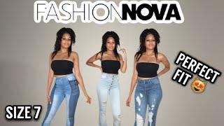 FASHIONNOVA JEANSTRY-ON HAUL 2021SIZE 7