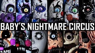 Babys Nightmare Circus - All Jumpscares Complete