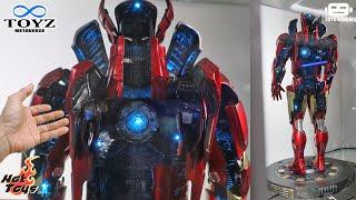 First Look Hot Toys Iron Man 3  Iron Man Mark VII Open Armor Ver.