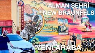 Yeni Arabamızı Gezdiriyoruz - New Braunfels San Antonio - Dünyanın en Büyük Benzin- Teksas Vlog