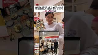 Agnez Mo Traktir Meja Sebelah di Kafe Jaksel Hari Ini Bikin Syok Orang Asing Ini