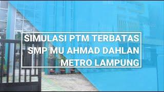 Simulasi PTM Terbatas SMP Muhammadiyah Ahmad Dahlan Metro