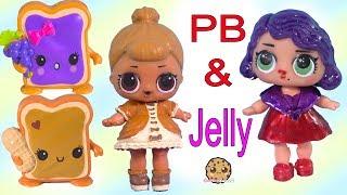 LOL Surprise Peanut Butter & Jelly BFF Doll DIY Craft Makeover Painting Video