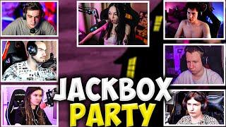 ЭВЕЛОН ИГРАЕТ В JACKBOX PARTY С ФРИК СКВАДОМ  БАЙ ОВЛ ШАДОУКЕК ДИНАБЛИН КВИКХАНТИК МАПКЕ EVELONE