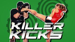 How to Develop a Killer Left Kick - Muay Thai Drills with Kirian Fitzgibbons