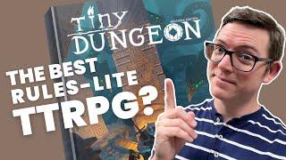 The Best Rules-Lite TTRPG for Kids? Tiny Dungeon 2e Flip-through Review