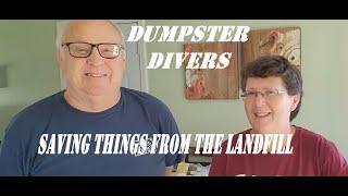 GOODWILL DUMPSTER DIVING TO SAVE USABLE THINGS FROM THE LANDFILL  #dumpsterdiving #frugal