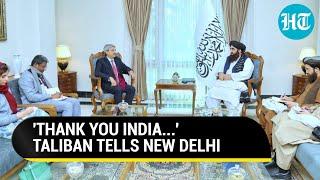 Taliban Has This Request For Modi Govt Afghan Rulers Shower Praises On India  Watch