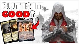 What are the STRONGEST COMMANDER DECKS from ASSASSINS CREED UNIVERSES BEYOND? #edh