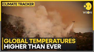 US heatwave Earths temperature 1.5 degrees celcius higher than average  WION Climate Tracker