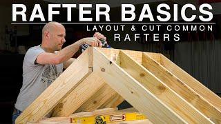 Beginner Rafter Layout  Speed Square  Common Rafter