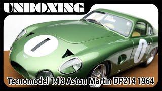 Aston Martin DP214 1964  Tecnomodel 118  UNBOXING