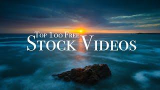 Top 100 Free Stock Videos in 【4K】 No copyright Shots  Free Footage  Royalty free drone shots