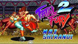 Fatal Fury 2 Mai Shiranui Playthrough