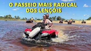 QUADRICICLO NOS LENÇÓIS MARANHENSES - O passeio mais radical dos Lençóis