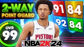 Best Builds on NBA 2K24 How to Make a 68 Point Guard Build on 2K24