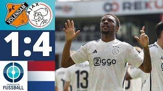 Ajax besiegelt Volendams Abstieg  FC Volendam - Ajax Amsterdam