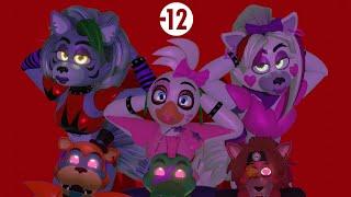 Fnaf Security Breach Little present for Glamboy band