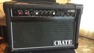 Crate G-20C guitar amp review