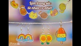 Hướng dẫn làm đồ trang sức từ nhựa co nhiệt